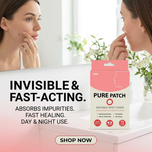 Hydrocolloid Pimple Patches – Fast Acne Spot Treatment, Invisible & Waterproof